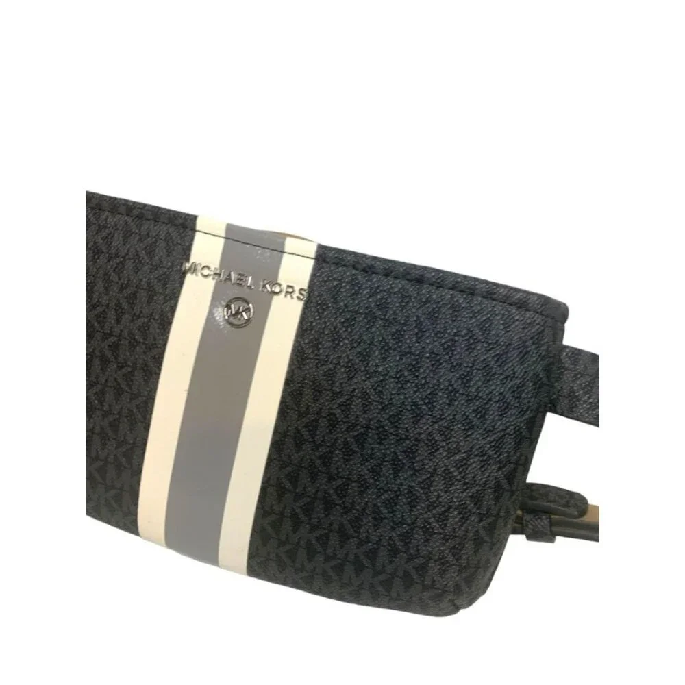 Small Medium Michael Kors Belt Bag Coated Canvas New 32-36